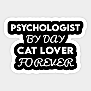 psychologist cat Sticker